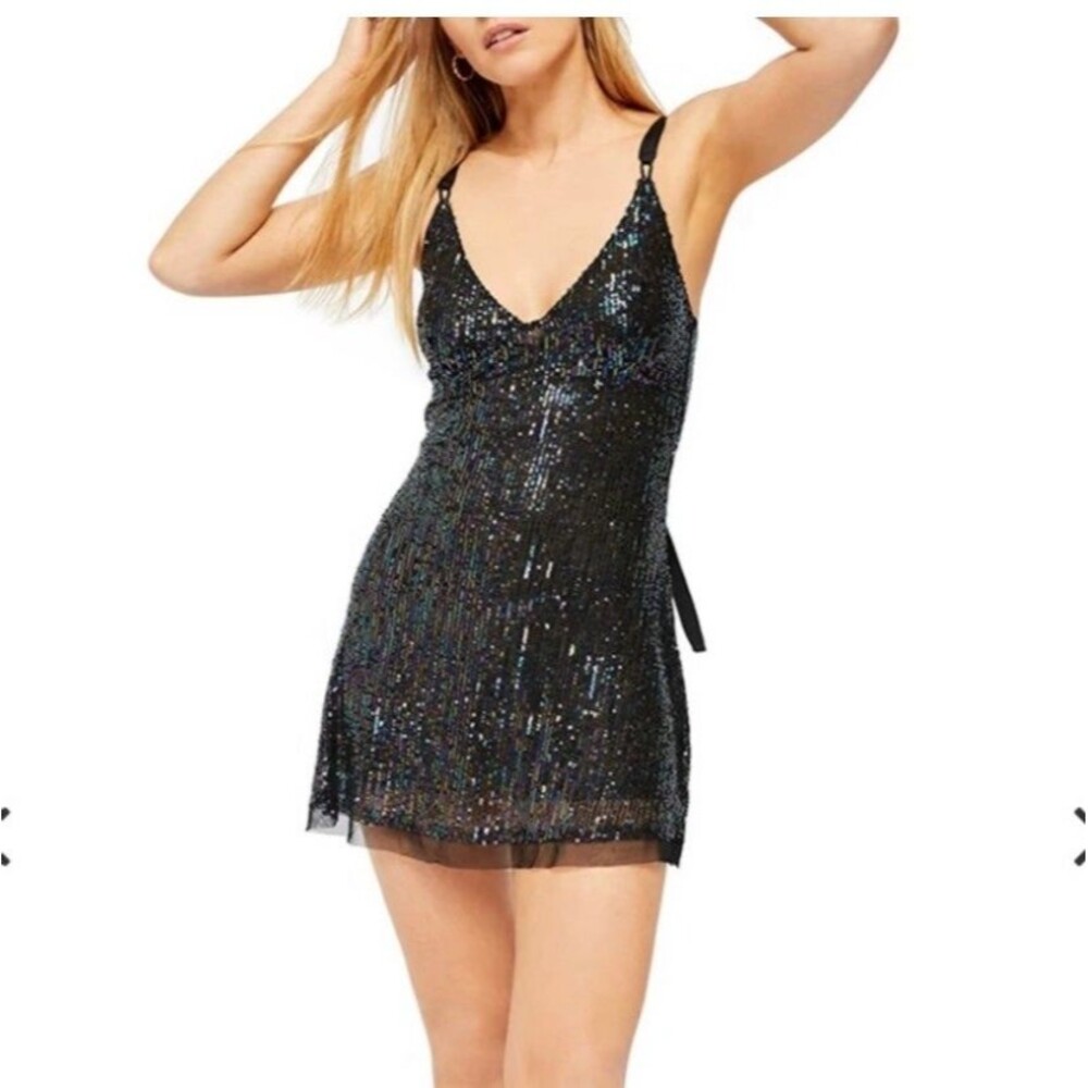 Free People Gold Rush Mini NWT